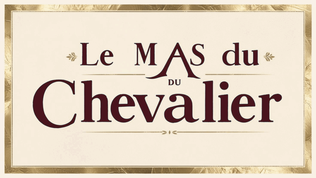 Le Mas du Chevalier – Gîte à Saint Sauveur de Cruzières, Ardèche